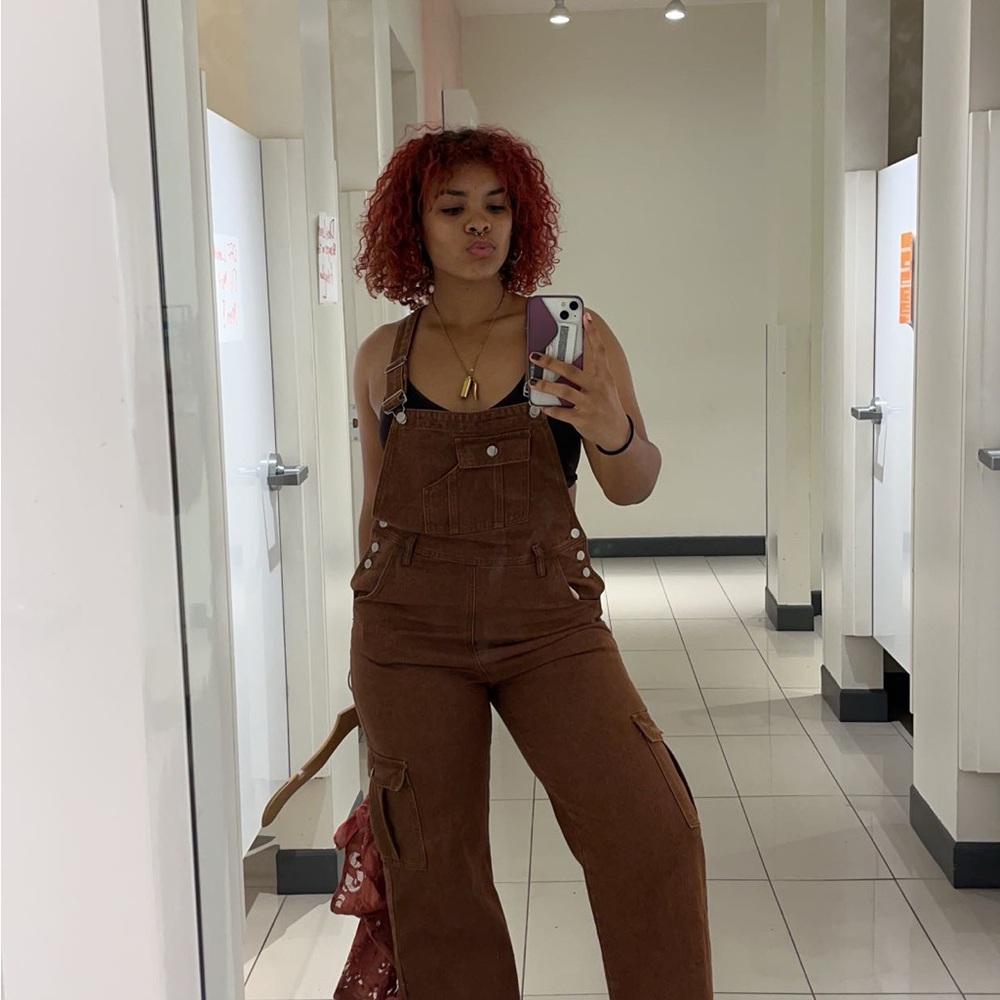Brown Women's Overalls